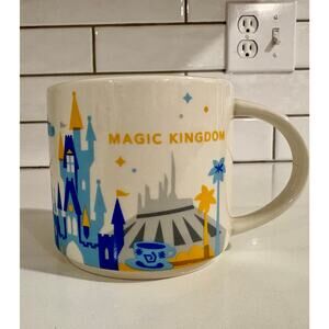 Starbucks Disney Magic Kingdom Ceramic Mug You Are Here
